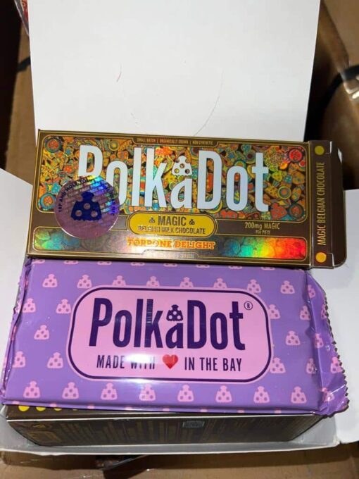 Polkadot Magic Belgian Chocolate Torrone Delight