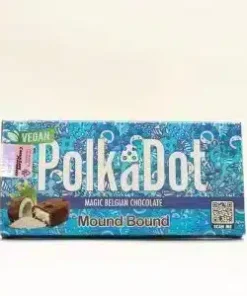 Polkadot Mound Bound Magic Belgian Chocolate For Sale